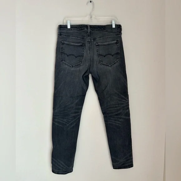 Black American Eagle 🦅 Airflex Jeans 👖 Size 31x32 - Picture 10 of 12